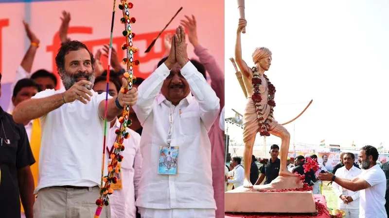 आज भगवान बिरसा मुंडा जी की सोच पर आक्रमण हो रहा : राहुल गांधी 