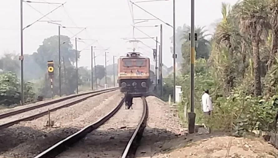 बरेली: गोवंश ने थाम दी ट्रेन की रफ्तार, लोको पायलट ने उतरकर गाय को दिया जीवनदान