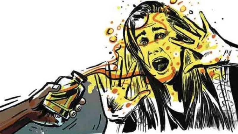 शाहजहांपुर: पत्नी के चेहरे पर तेजाब फेंकने के आरोप में व्यक्ति गिरफ्तार