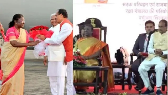 राष्ट्रपति मुर्मू ने दो परियोजनाओं का किया शिलान्यास, बोलीं- देश की विकास यात्रा में मध्यप्रदेश का अहम रोल
