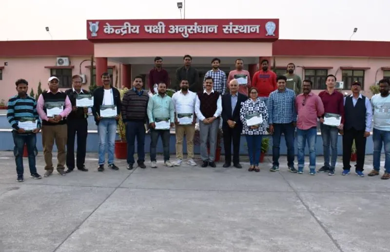 बरेली: 7 राज्यों के 36 प्रशिक्षुओं को मिली जापानी बटेर और टर्की की जानकारी