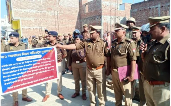 मुरादाबाद: सूद माफिया की आठ करोड़ रुपये की संपत्ति कुर्क