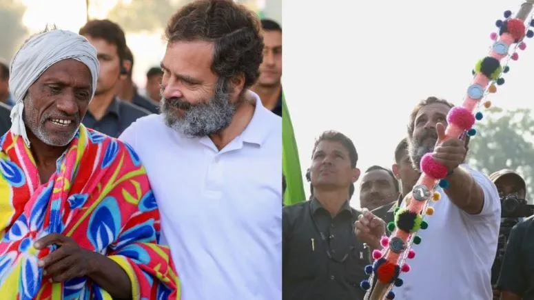 कर्ज माफी का वादा करो, कांग्रेस की सरकार बन जाएगी’, किसान परिवार की महिला का RaGa को सुझाव