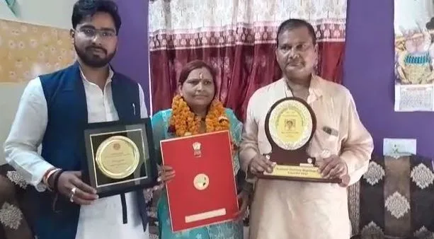औरैया: राष्ट्रपति ने ANM सुमन को किया सम्मानित, बेहतर कार्य के लिए पुरस्कृत