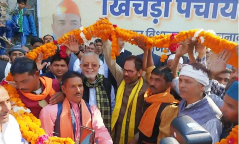 रामपुर: पराक्रम और परिश्रम से बनती है अब नेता की पहचान- नकवी