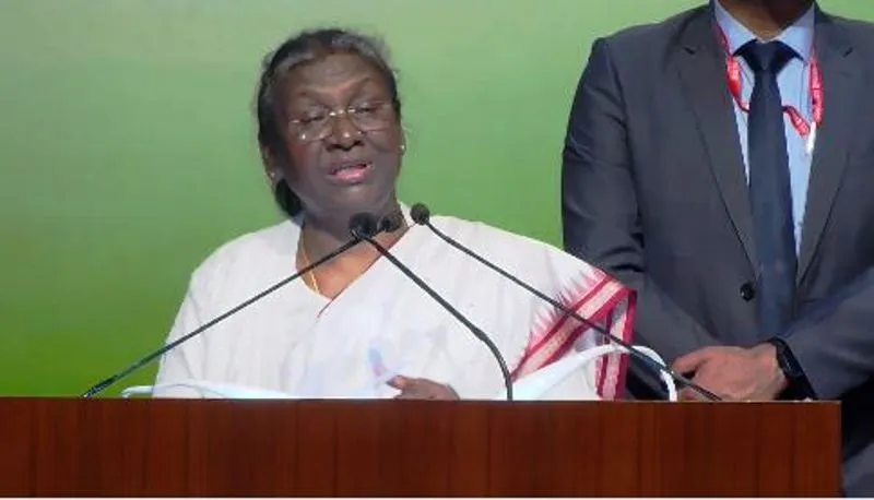 राष्ट्रपति ने अंतरराष्ट्रीय गीता महोत्सव का किया उद्घाटन, कहा- गीता पूरी मानवता के लिए एक जीवन-संहिता
