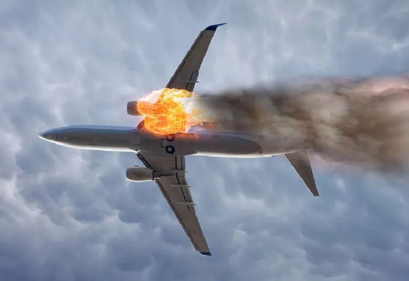 अमेरिका के मेरीलैंड में हादसे के बाद बिजली के तारों में फंसा विमान, दो यात्री बचाए गए 