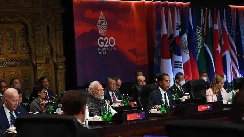 G20 Summit 2022 : जी20 की बैठक में युद्ध रोकने और शांति पर रहा जोर