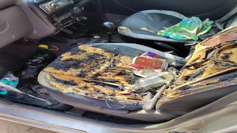 बिजनौर: किरतपुर जा रहा क्रेशर मालिक नौ लाख रुपये के साथ लापता, कार में मिला झुलसा व्यक्ति