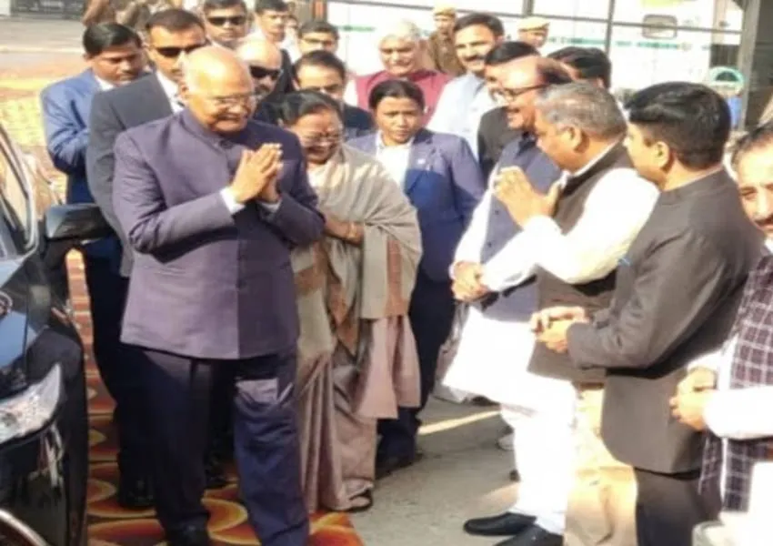 भारत आज तेजी के विकसित देश की तरह आगे बढ़ रहा है: रामनाथ कोविंद