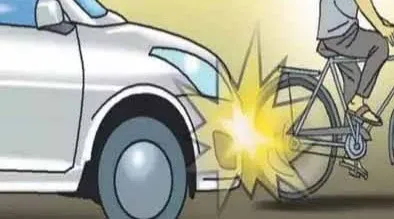 जसपुर: तेज रफ्तार कार ने दो को मारी टक्कर, एक की मौत