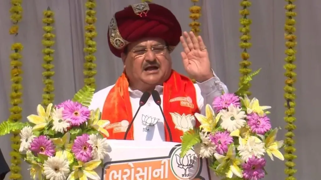 Video: Congress-AAP को बताया 'फसली बटेर', Nadda बोले- मतदाता सतर्क रहें