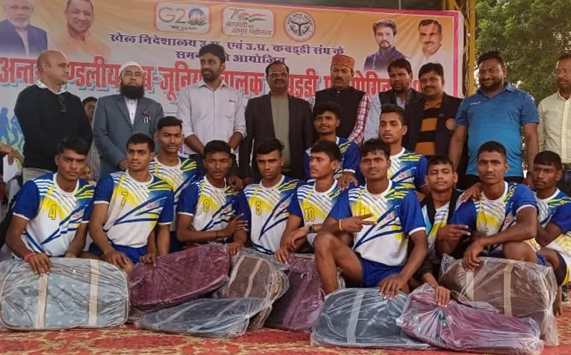 जौनपुर: सब जूनियर प्रदेश स्तरीय कबड्डी प्रतियोगिता में वाराणसी मंडल की टीम बनी विजेता