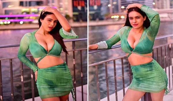 Neha Malik Photo : नेहा मलिक पर चढ़ा बोल्डनेस का खुमार, कैमरे के सामने दिए किलर पोज