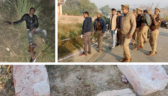 Kanpur News : बिधनू की न्यू आजाद चौकी में चोरी के आरोपी की मुठभेड़, टांग में गोली मार पुलिस ने दबोचा