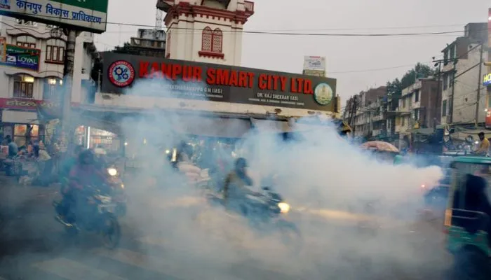 दूषित कणों से शहर की हवा हो रही खराब, Kanpur का AQI पहुंचा 208, सांस के मरीज हो रहे लोग
