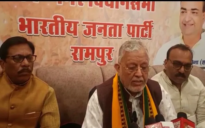 भाजपा प्रत्याशी की जीत पर रामपुर में होगा तेजी से विकास : सुरेश खन्ना