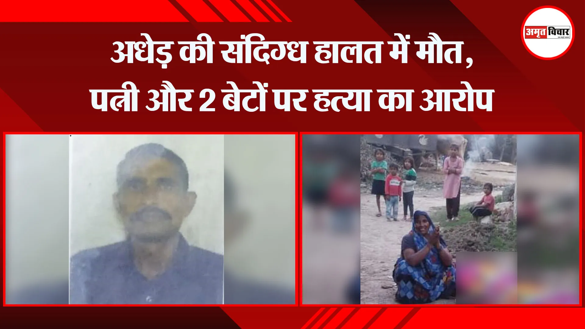 बरेली: अधेड़ की संदिग्ध हालत में मौत, पत्नी और 2 बेटों पर हत्या का आरोप 