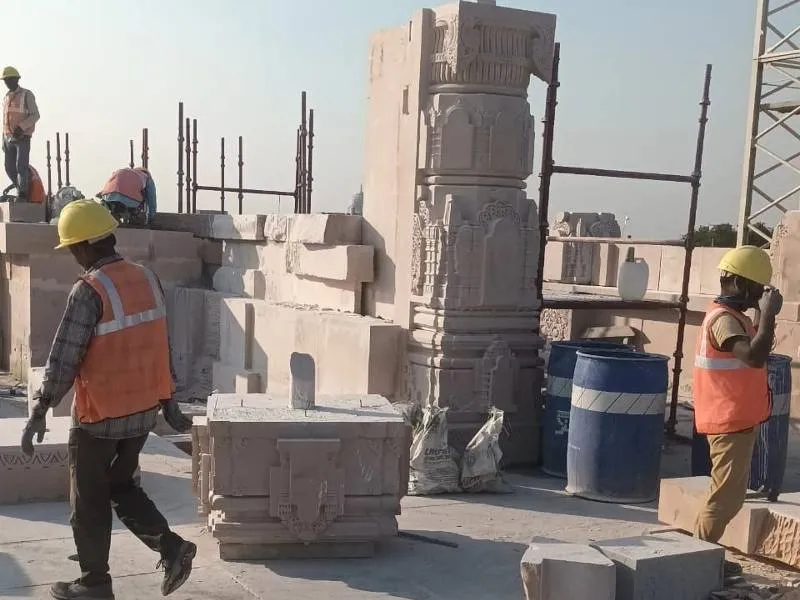 अयोध्या: राममंदिर निर्माण को लेकर ट्रस्ट ने जारी की नई तस्वीरें, किया यह बड़ा दावा