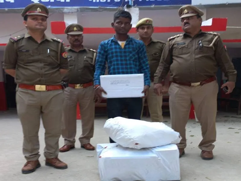 इटावा: टीवी अस्पताल से चोरी हुआ सामान बरामद, एक गिरफ्तार