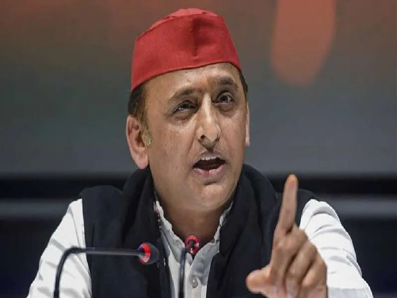 अखिलेश यादव बोले- भाजपा घोटालों की सरकार, अब उठ रहा है पर्दा
