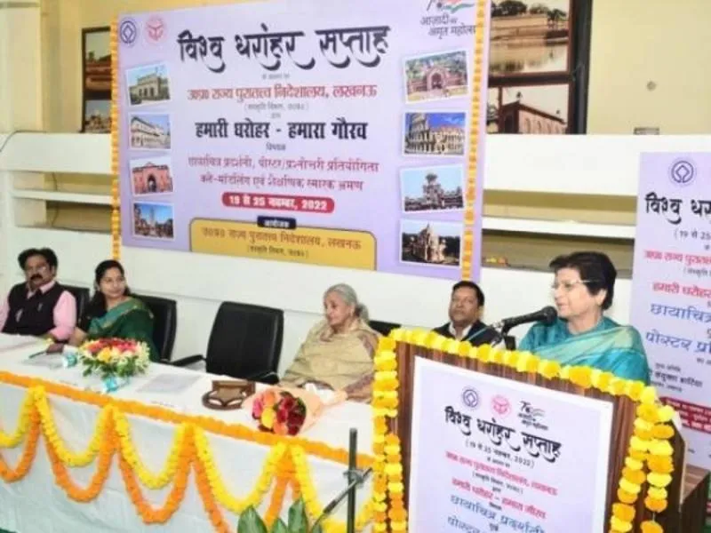 विश्व धरोहर स्मारकों की सूचीं में हैं शामिल यूपी के तीन स्थलः संयुक्ता भाटिया