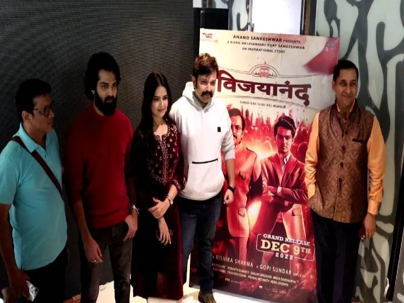 फिल्म 'विजयानंद' के प्रमोशन के लखनऊ पहुंचे अभिनेता निहाल, जानें कब होगी रिलीज 