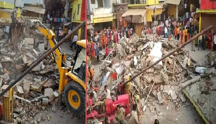 अयोध्या : 300 वर्ष पुरानी 36 दुकानों पर चला बुलडोजर