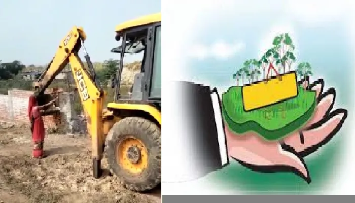 चित्रकूट : अवैध कब्जा हटाने गए कर्मचारियों से गांववालों ने की हाथापाई