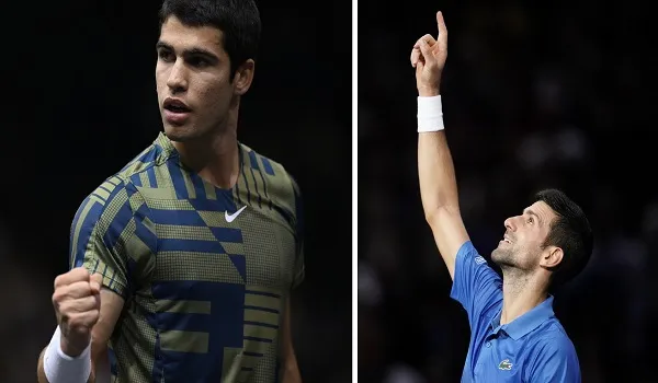 Paris Masters : कार्लोस अलकाराज-नोवाक जोकोविच जीते, Lorenzo Musetti ने कैस्पर रूड को हराया