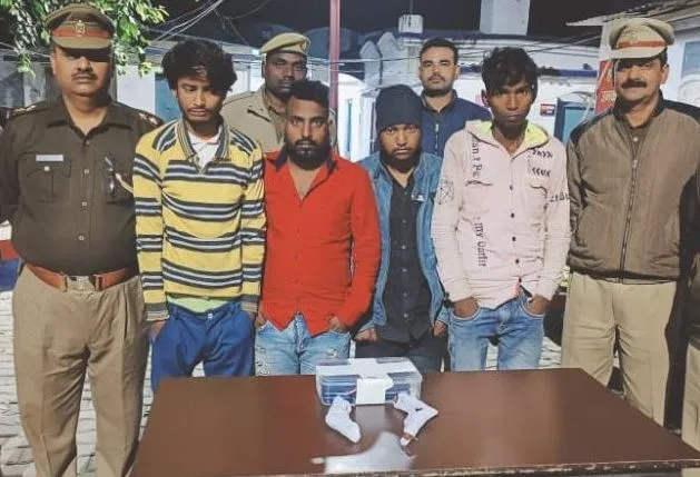 शाहजहांपुर: पुलिस को मिली सफलता, मुठभेड़ में चार शातिर बदमाश गिरफ्तार