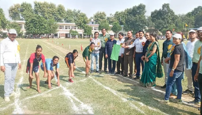 स्तरीय खेलकूद प्रतियोगिता : पहले दिन महेवा और अहेरीपुर के खिलाड़ियों का रहा दबदबा