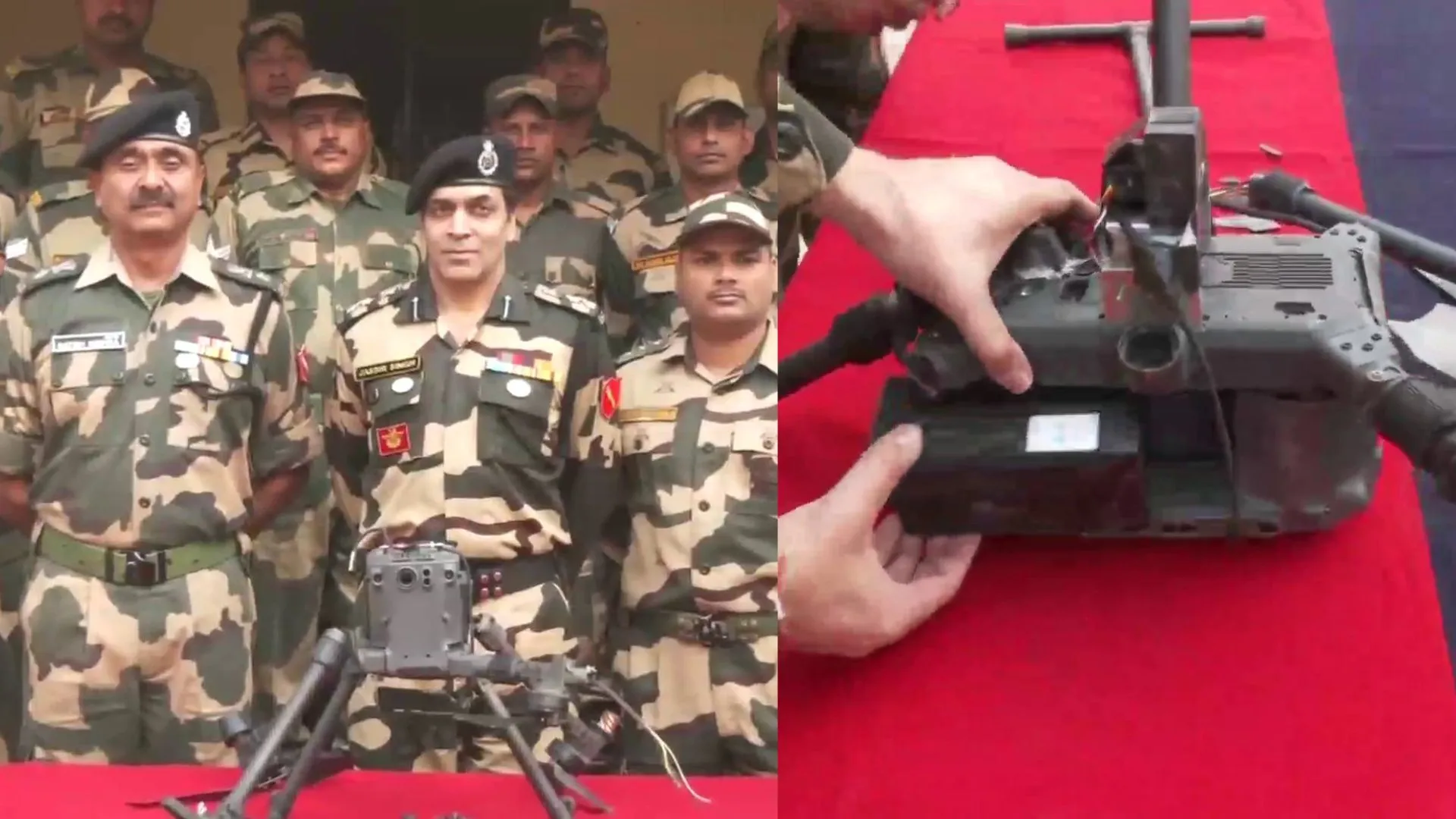 BSF ने अमृतसर में पाकिस्तान की ओर से घुसे ड्रोन को मार गिराया