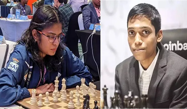 Asian Chess Championship : भारतीय ग्रैंडमास्टर आर प्रज्ञानानंदा-पीवी नंधिधा ने एशियाई महाद्वीपीय शतरंज के जीते खिताब