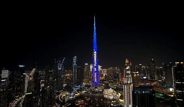 दुबई में बुर्ज खलीफा के पास 35 मंजिला इमारत में लगी भीषण आग, कई घंटों बाद पाया गया काबू