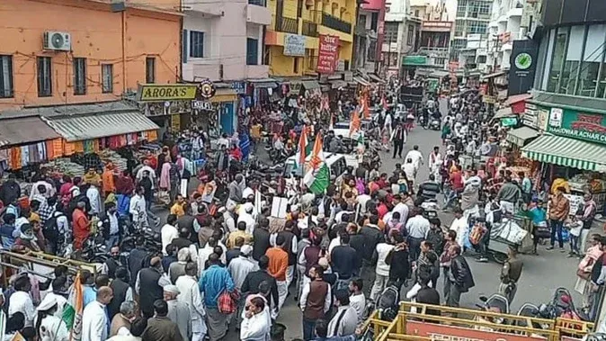 हरिद्वार: हरकी पैड़ी से शुरू हुई कांग्रेस की दूसरे चरण की यात्रा