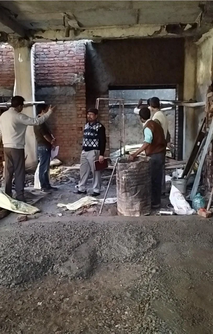 हल्द्वानी: मंगल पड़ाव व हीरा नगर में हो रहे अवैध निर्माण किए सील