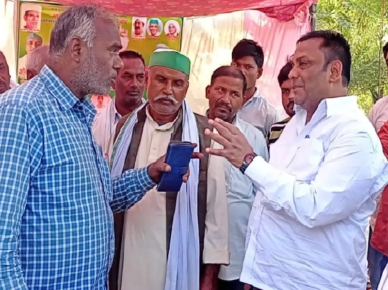 बहराइच :  किसानों की वार्ता विफल, कल को होगी महापंचायत