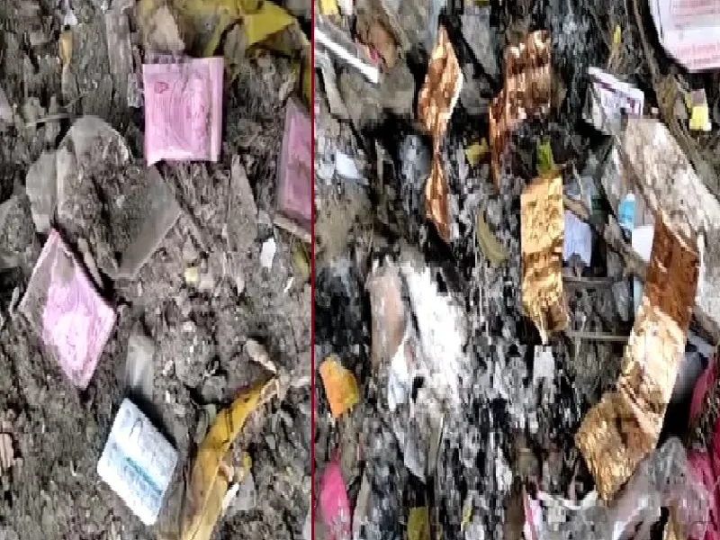 बहराइच : कूड़े के ढेर में जला दी सरकारी दवाएं, सामुदायिक स्वास्थ्य केंद्र फखरपुर में दिखी लापरवाही 