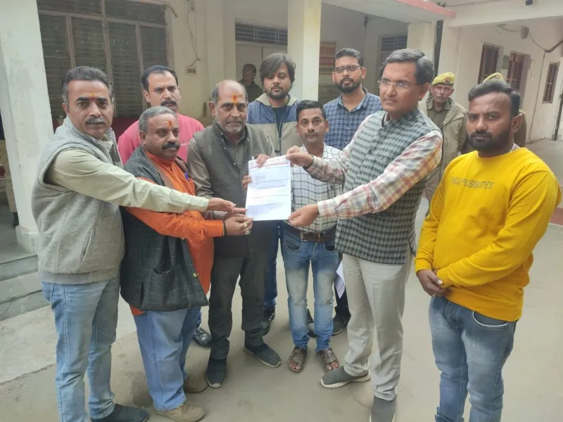 अयोध्या: जीएसटी सर्वे छापा अभियान पर बिफरे व्यापारी