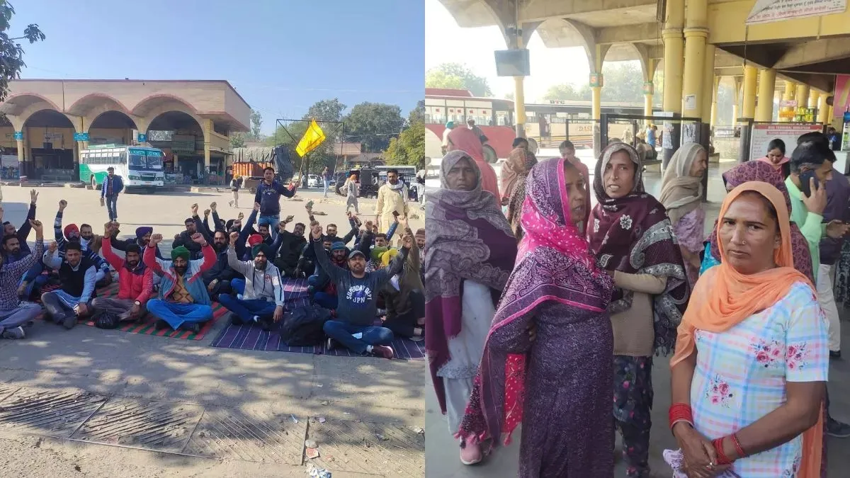 पंजाब में यात्री हो रहे परेशान, बस कर्मचारियों की हड़ताल जारी
