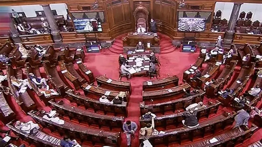 राज्यसभा में विपक्षी व सत्ताधारी भाजपा सदस्यों के हंगामे की भेंट चढ़ा शून्यकाल 