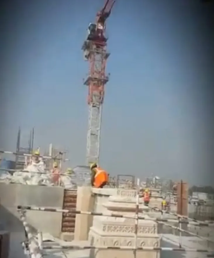 अयोध्या: ट्रस्ट ने जारी की राम मंदिर निर्माण की नई तस्वीर व वीडियो