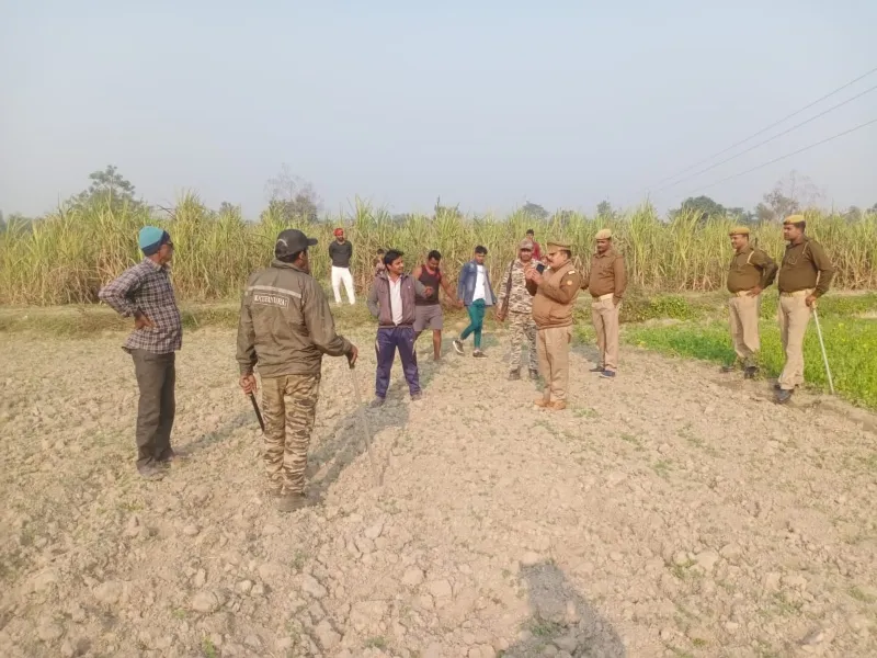 बहराइच: आबादी में पहुंच गया गैंडा, वन कर्मियों की लगी ड्यूटी