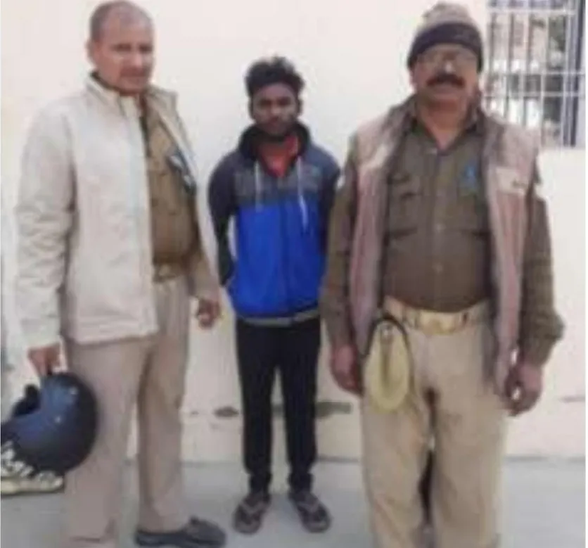 जौनपुर: पास्को व अपहरण के अभियुक्त को पुलिस ने किया गिरफ्तार 