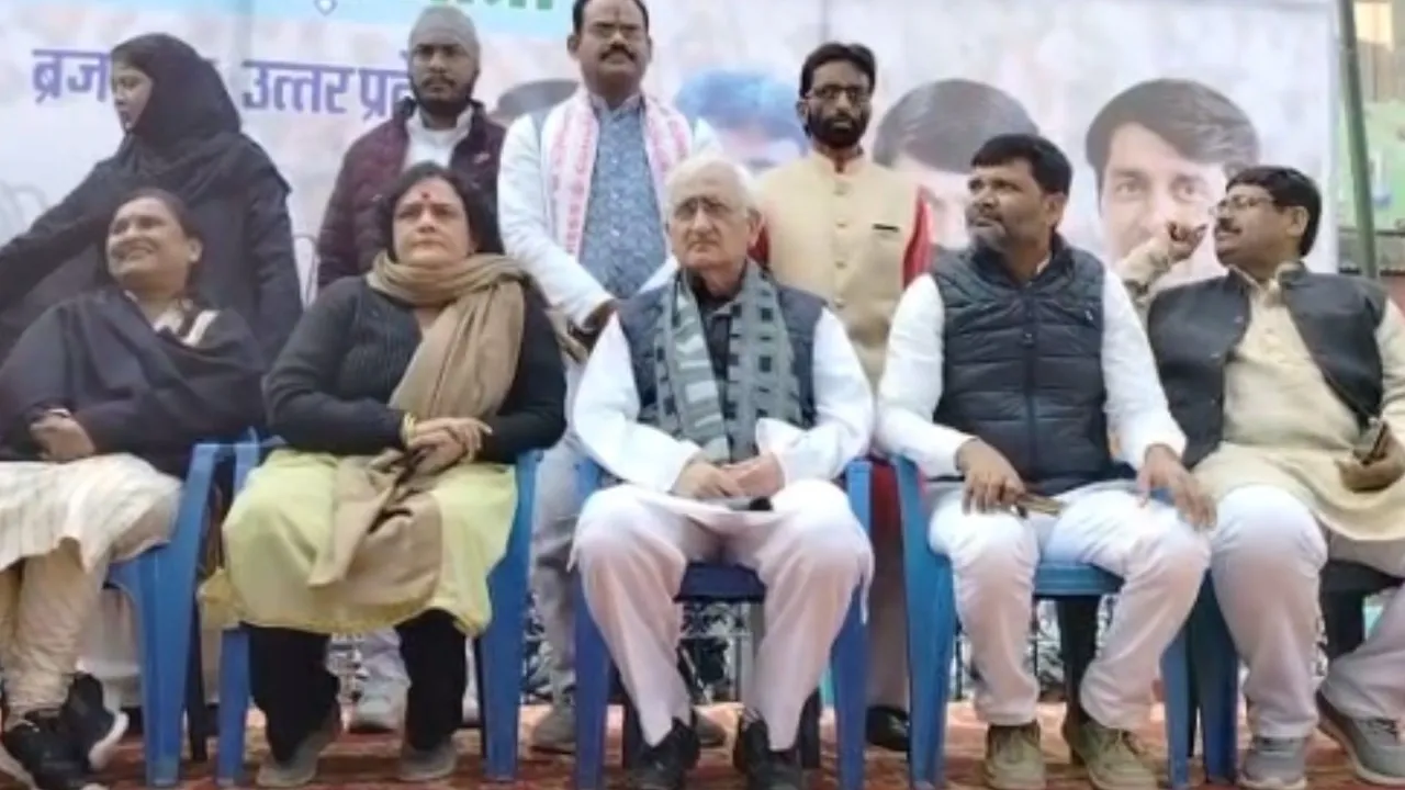 बरेली: कांग्रेस की भारत जोड़ो यात्रा में पहुंचे पूर्व केंद्रीय मंत्री सलमान खुर्शीद, देखें Video