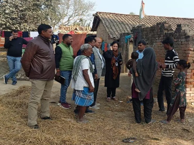बहराइच: टीकाकरण से इंकार परिवार की हुई काउंसिलिंग