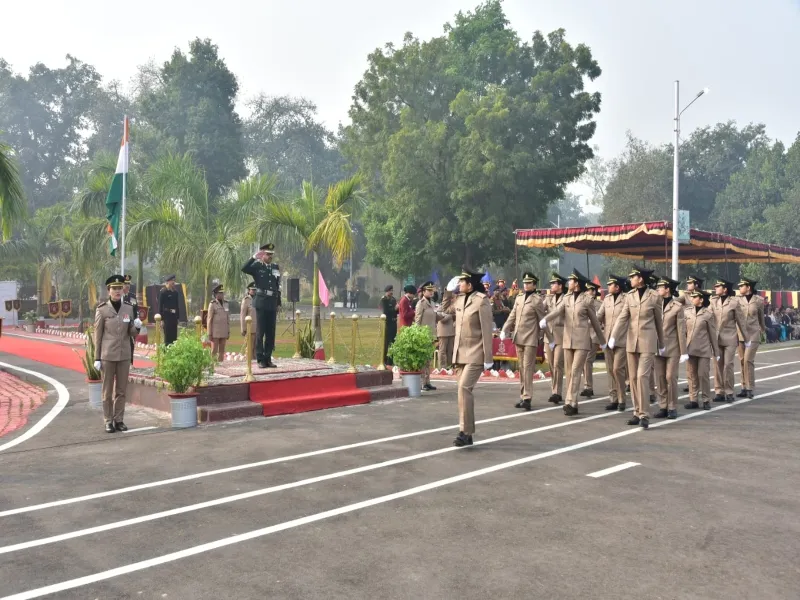 लखनऊ: नर्सिंग कैडेट्स के 5वें बैच का कमीशनिंग समारोह आयोजित, बेहतरीन पेशेवर बन करेंगे देशसेवा 
