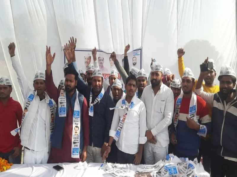 शहर को स्वच्छ बनाना आप का चुनावी मुद्दा :अनिल 