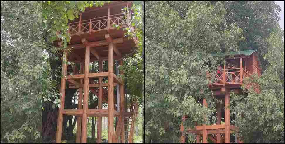 रामनगर: उत्तराखण्ड के पहले ट्री हाउस का हुआ शुभारम्भ 